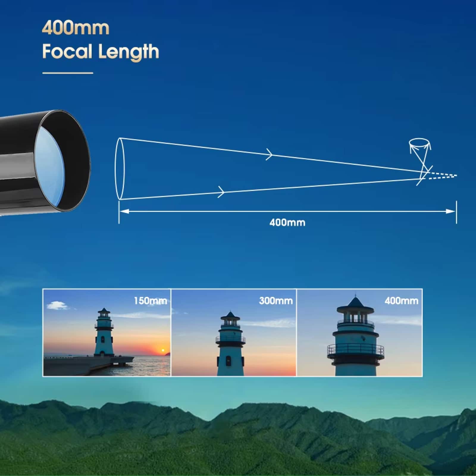 Telescope for beginners celestrop moon planet starter kit